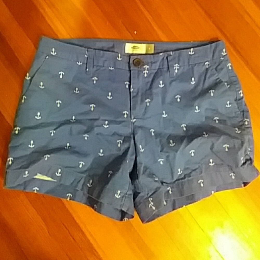 Blue Anchor Shorts